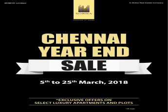 Sobha presents Chennai Year End Sale 2018